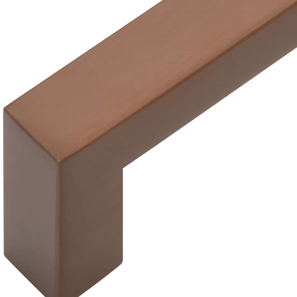 skabshåndtag 5 stk. 192 mm rustfrit stål bronzefarvet