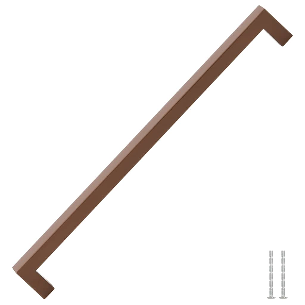 skabshåndtag 5 stk. 320 mm rustfrit stål bronzefarvet