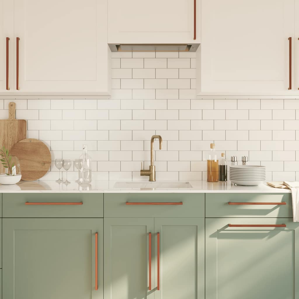 skabshåndtag 5 stk. 320 mm rustfrit stål bronzefarvet