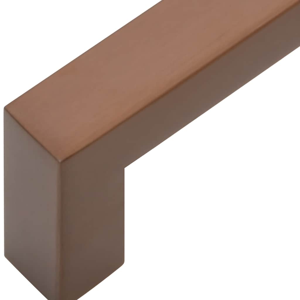 skabshåndtag 5 stk. 320 mm rustfrit stål bronzefarvet