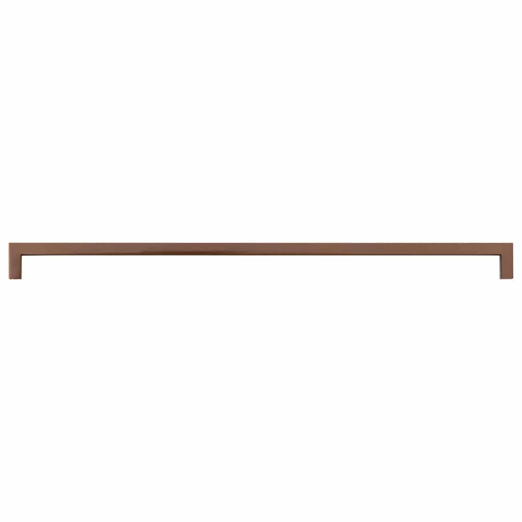 skabshåndtag 5 stk. 480 mm rustfrit stål bronzefarvet
