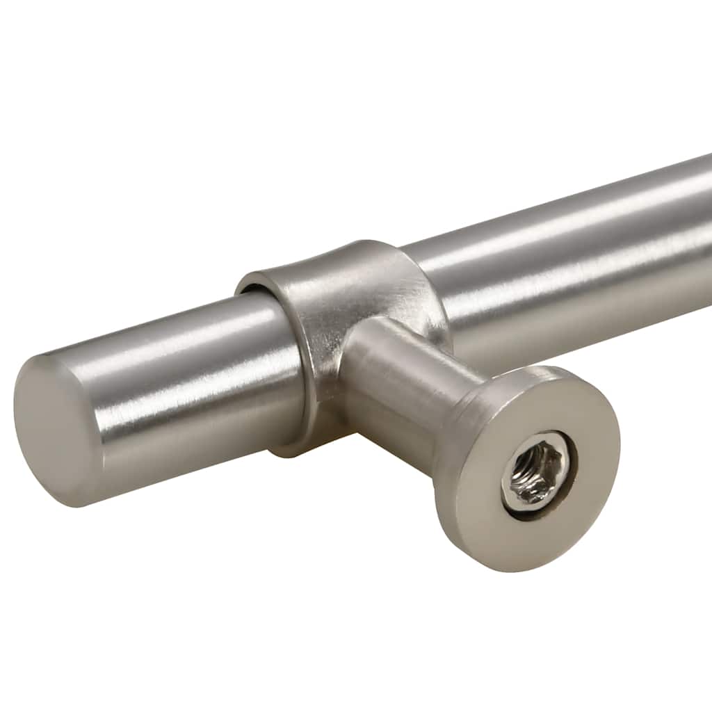 skabshåndtag 5 stk. 224 mm rustfrit stål sølvfarvet