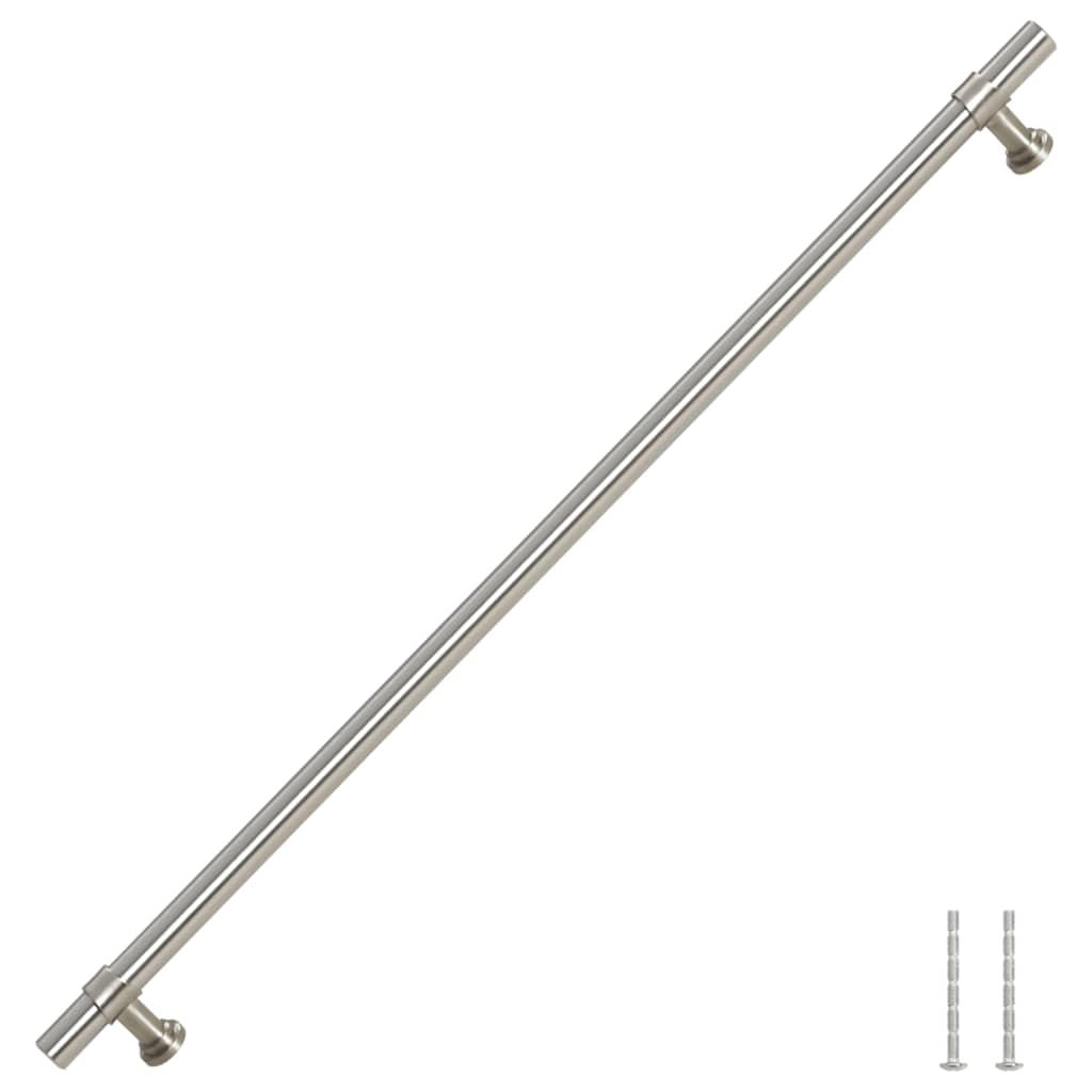 skabshåndtag 5 stk. 320 mm rustfrit stål sølvfarvet