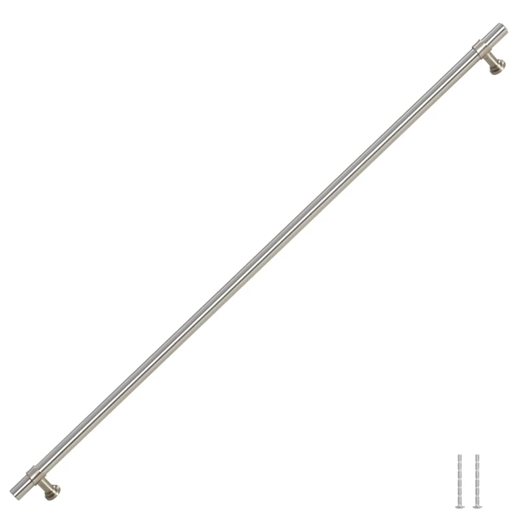 skabshåndtag 5 stk. 480 mm rustfrit stål sølvfarvet