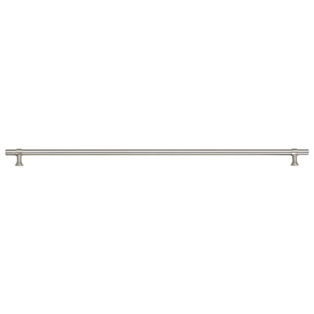 skabshåndtag 5 stk. 480 mm rustfrit stål sølvfarvet