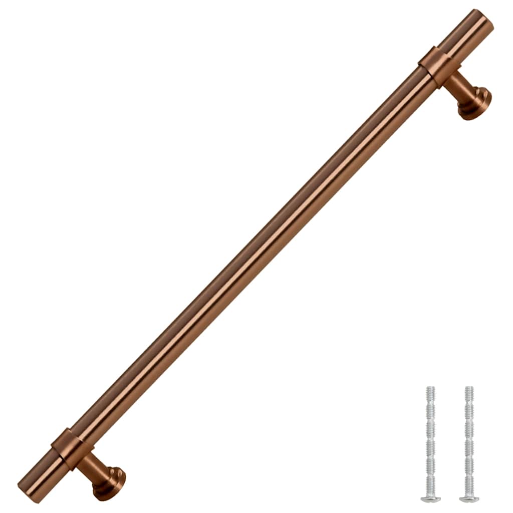 skabshåndtag 5 stk. 192 mm rustfrit stål bronzefarvet