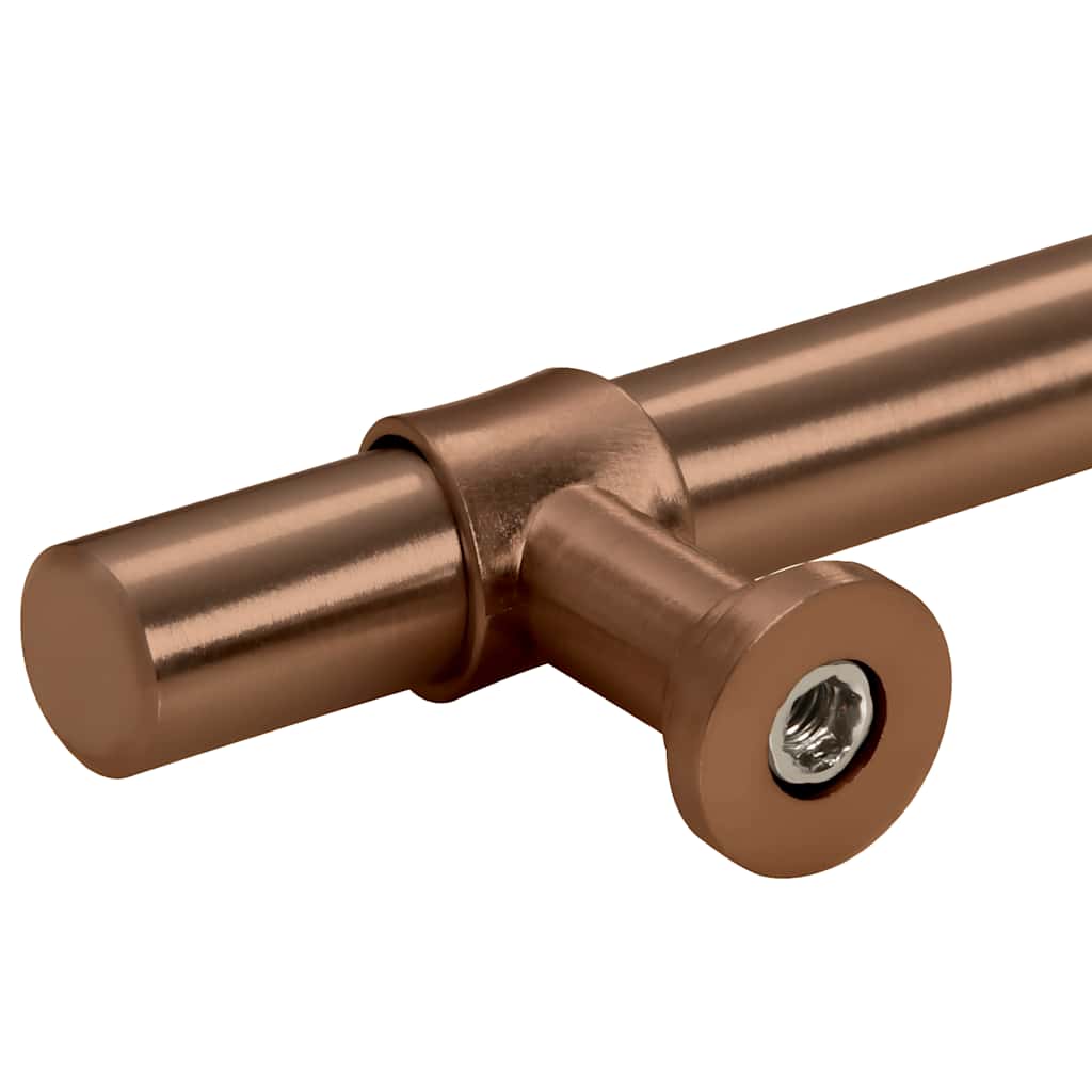 skabshåndtag 5 stk. 224 mm rustfrit stål bronzefarvet