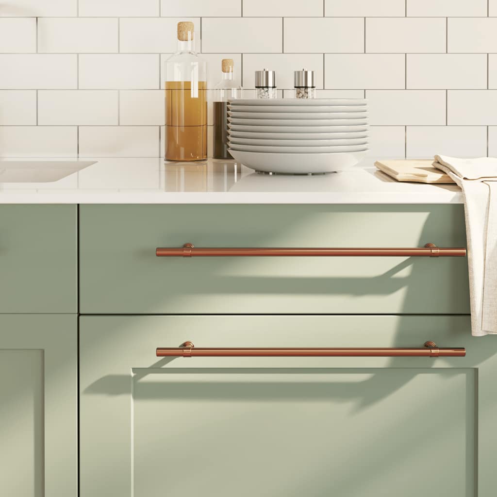 skabshåndtag 5 stk. 320 mm rustfrit stål bronzefarvet