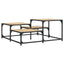 sofabord 87,5x87,5x40 cm konstrueret træ sonoma-eg