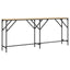 konsolbord 180x29x75 cm konstrueret træ sonoma-eg