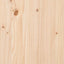 entrébænk 160x28x45 cm massivt træ fyrretræ