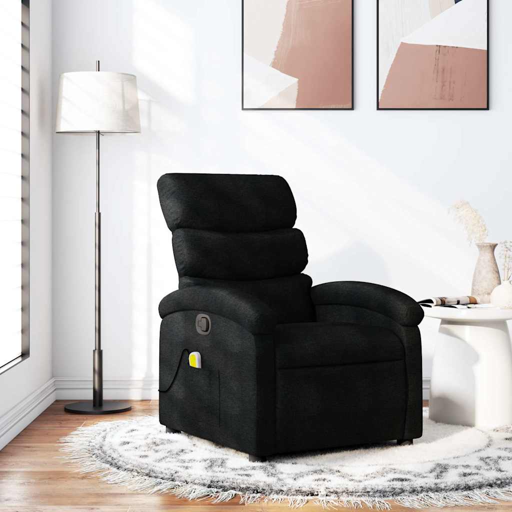massagestol stof sort
