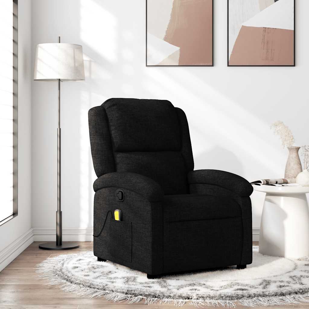 massagestol stof sort