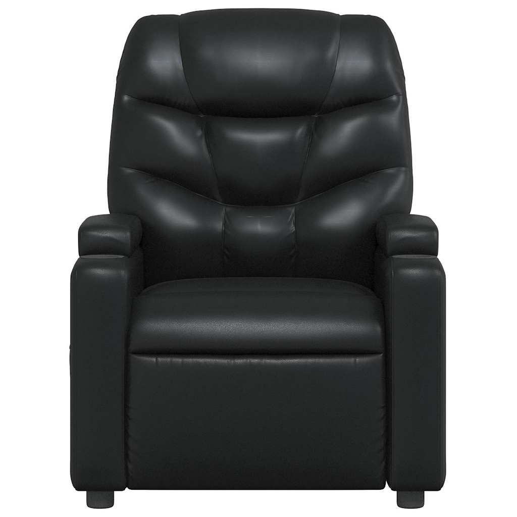 massagestol kunstlæder sort