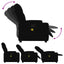 massagestol stof sort