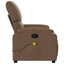 massagestol stof brun