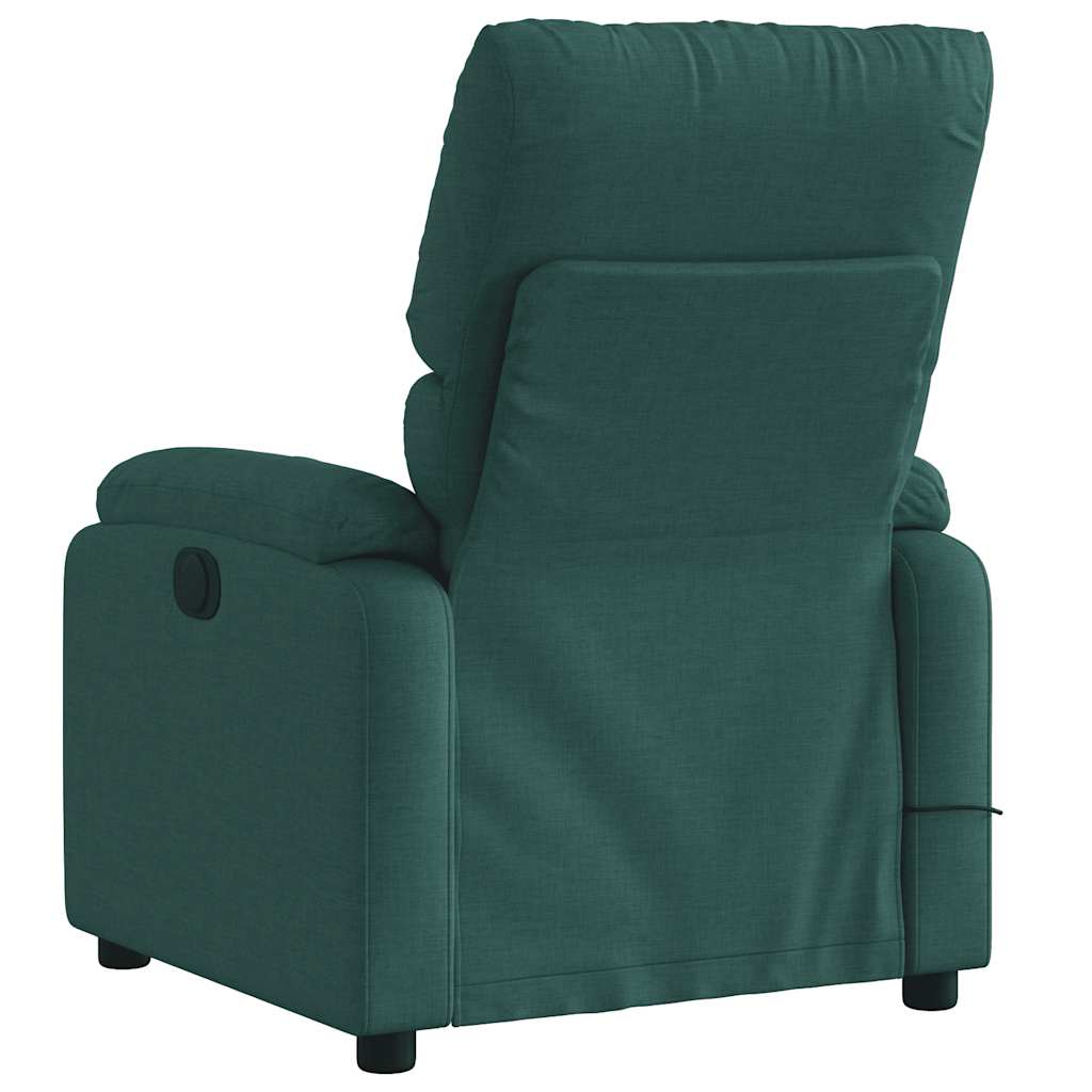 massagestol stof mørkegrøn