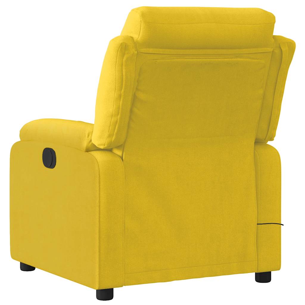 massagestol velour gul