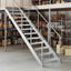 trappetrin 80x24x7 cm trinrist galvaniseret stål