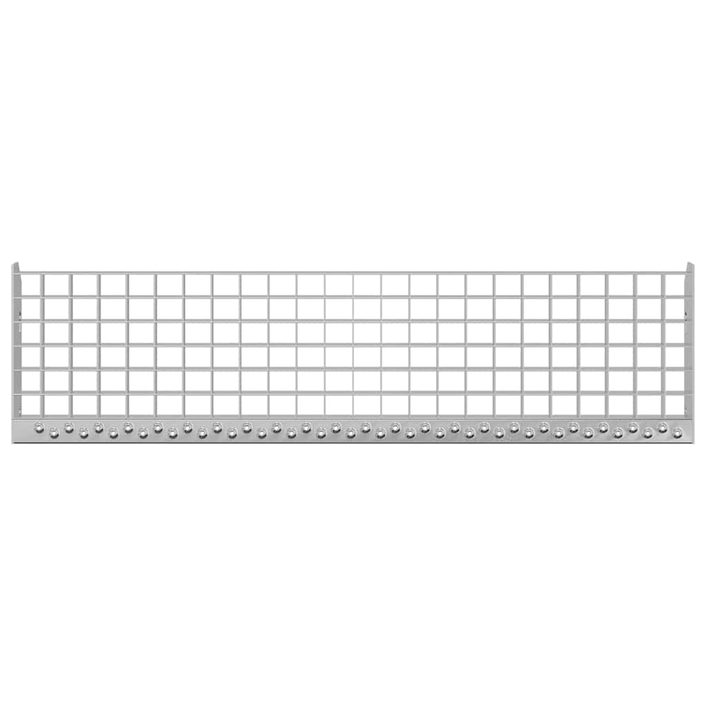 trappetrin 90x24x7 cm trinrist galvaniseret stål