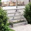 trappetrin 90x24x7 cm trinrist galvaniseret stål