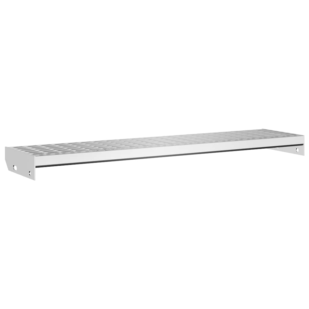 trappetrin 100x24x7 cm trinrist galvaniseret stål