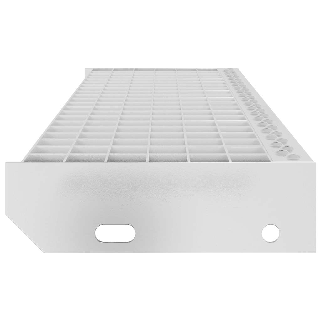 trappetrin 100x24x7 cm trinrist galvaniseret stål