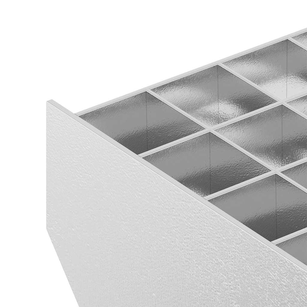 trappetrin 100x24x7 cm trinrist galvaniseret stål