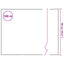 vinduesfolie PVC matteret hvid