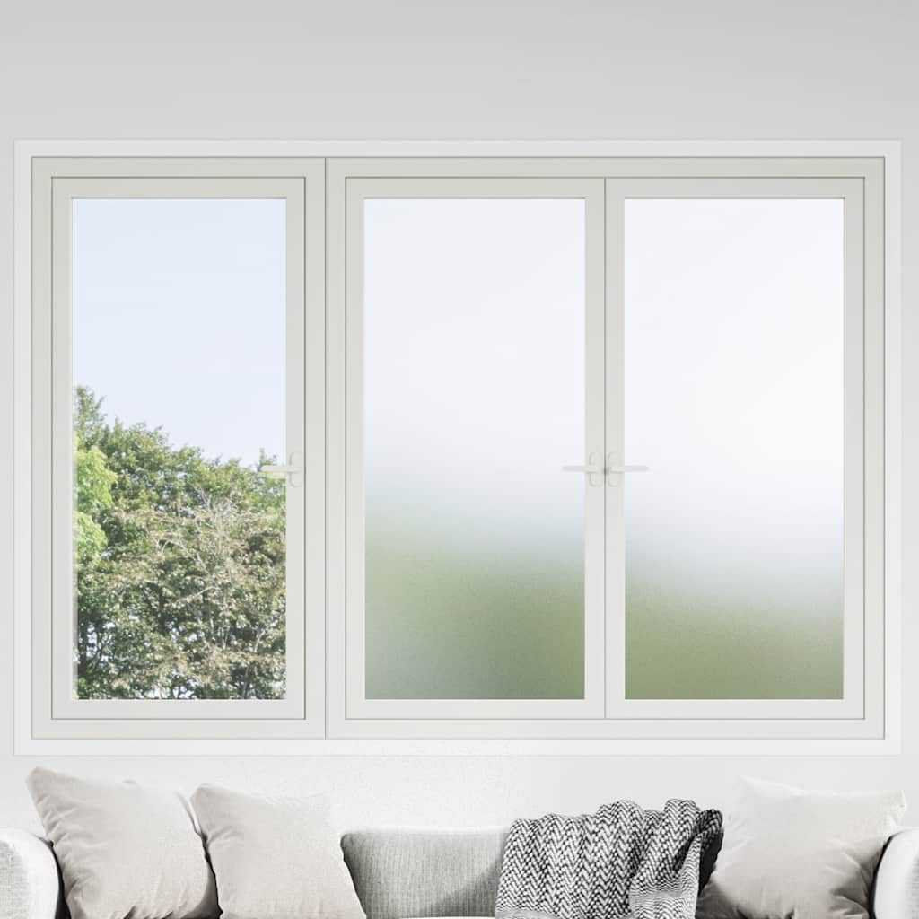 vinduesfolie PVC matteret hvid
