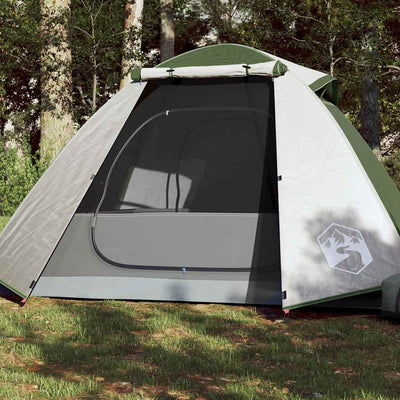 2-personers campingtelt vandtæt kuppel grøn