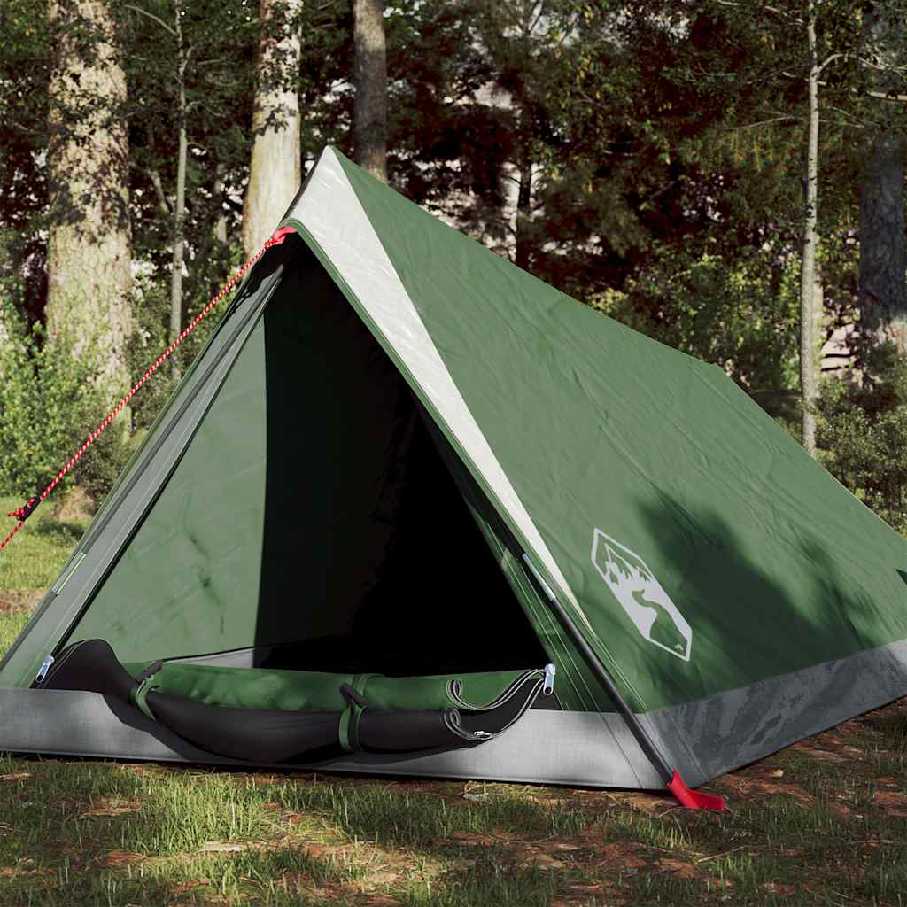 2-personers campingtelt vandtæt grøn