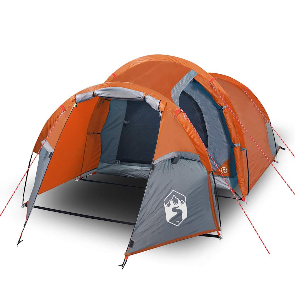 3-personers campingtelt vandtæt orange
