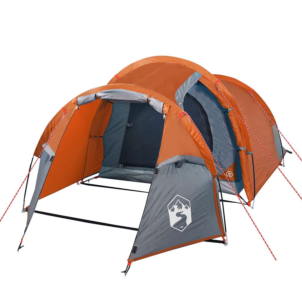 3-personers campingtelt vandtæt orange