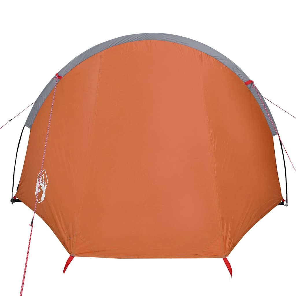 4-personers campingtelt vandtæt orange