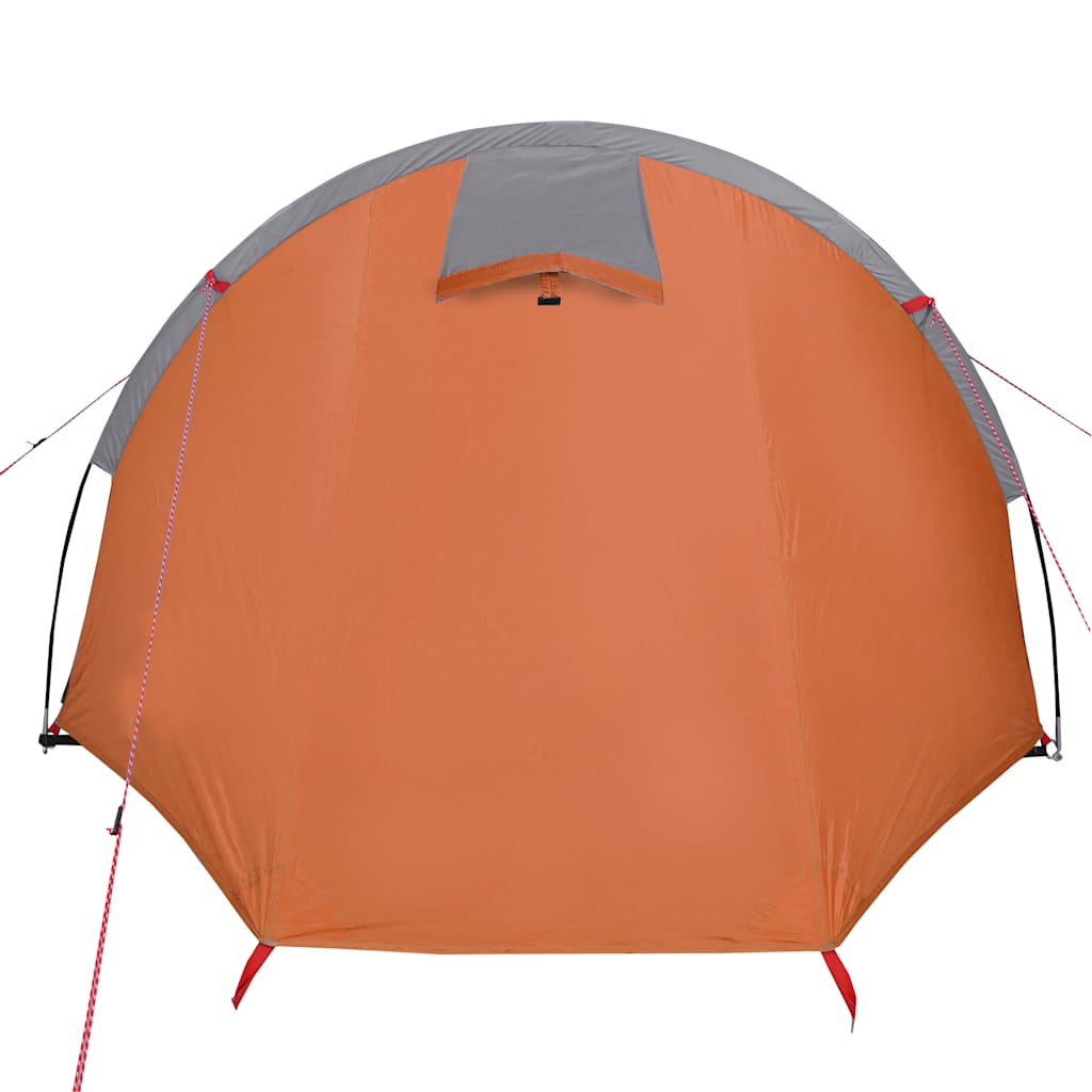 4-personers campingtelt vandtæt orange