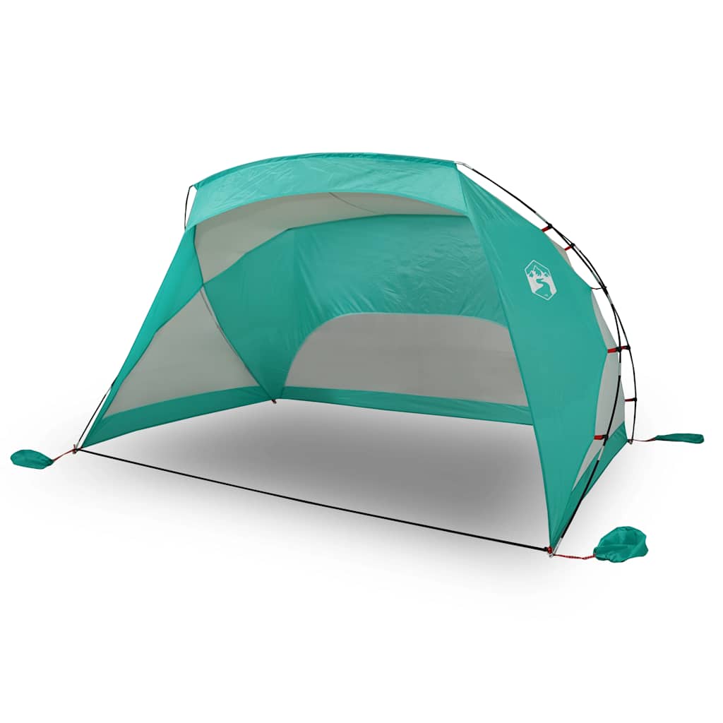 strandtelt 274x178x170/148 cm 185T polyester havgrøn