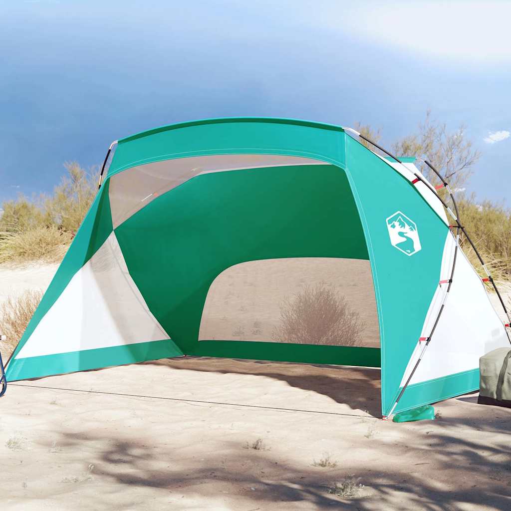 strandtelt 274x178x170/148 cm 185T polyester havgrøn