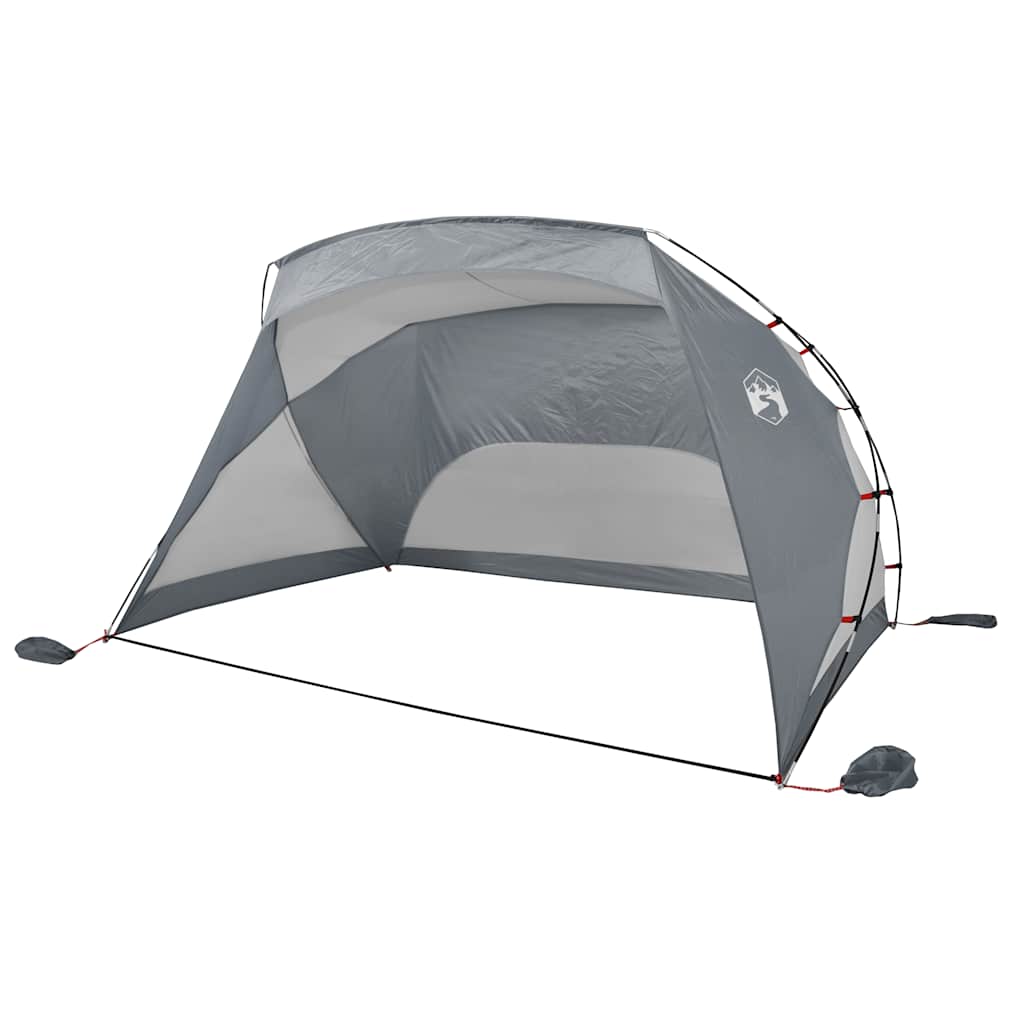 strandtelt 274x178x170/148 cm 185T polyester grå