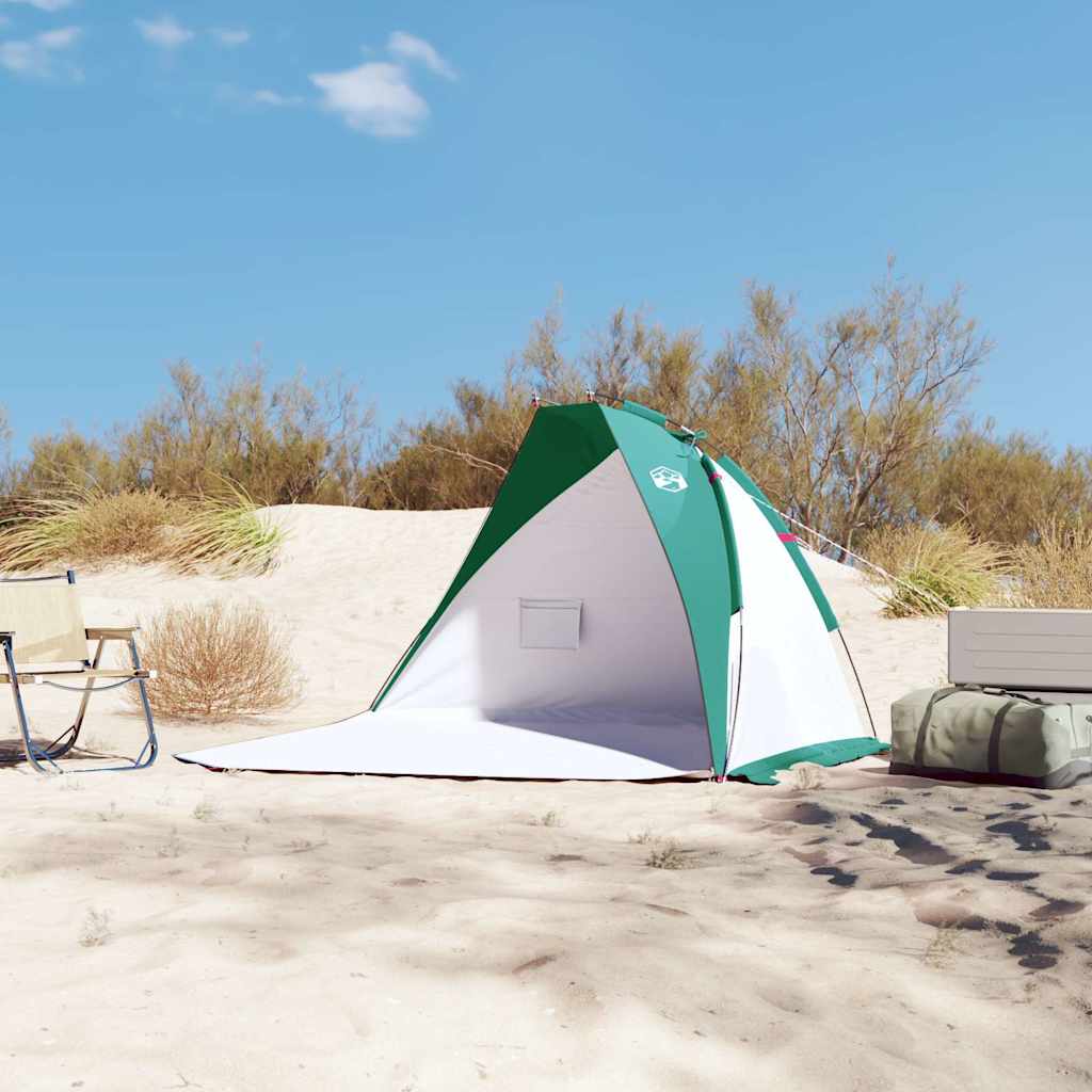 strandtelt 268x223x125 cm 185T polyester havgrøn