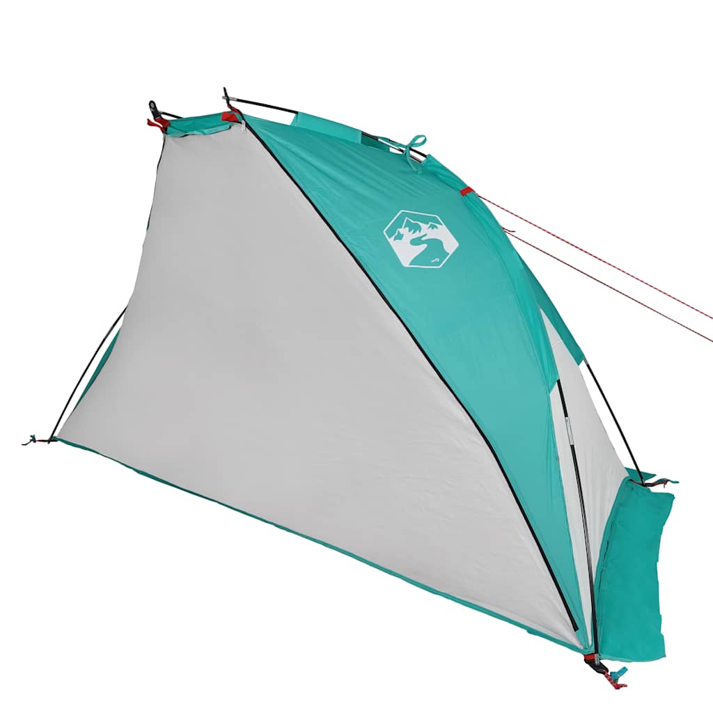 strandtelt 268x223x125 cm 185T polyester havgrøn