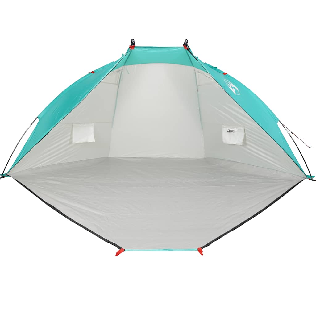 strandtelt 268x223x125 cm 185T polyester havgrøn