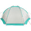 strandtelt 268x223x125 cm 185T polyester havgrøn