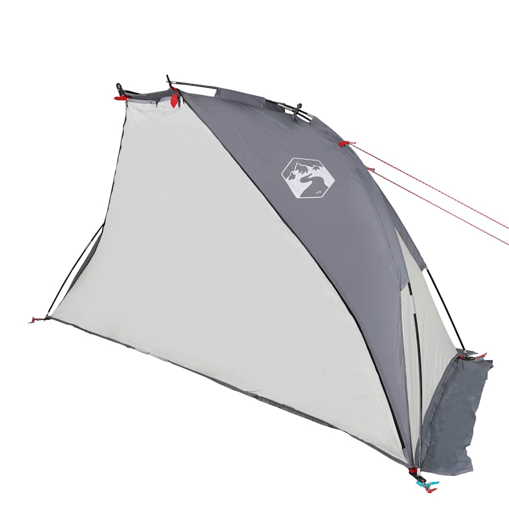 strandtelt 268x223x125 cm 185T polyester grå