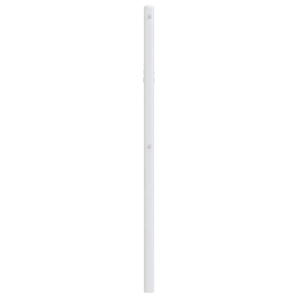 udskiftningsgavl 100 cm metal hvid