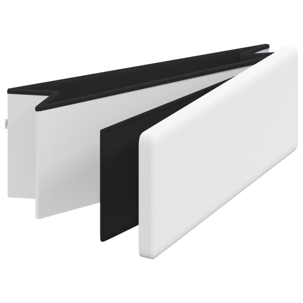 opbevaringsbænk foldbar PVC hvid