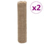 juteruller 2 stk. 0,5x50 m 200 gsm 100 % jute