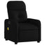 eldrevet massagestol stof sort