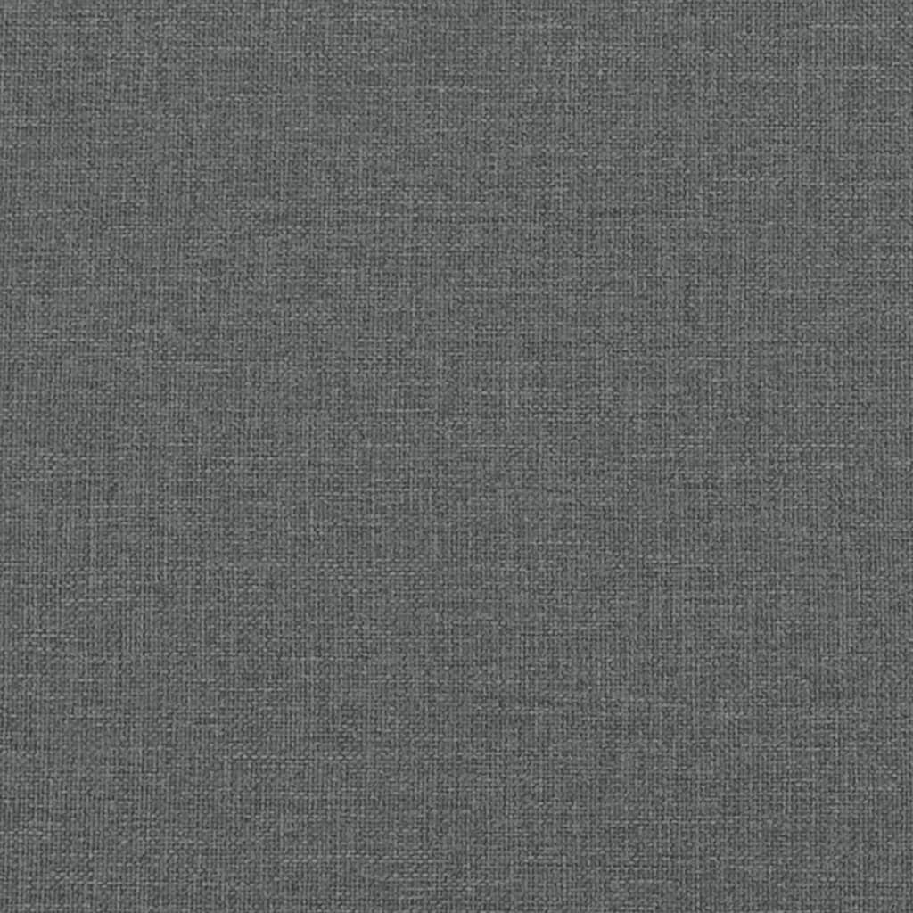 massagelænestol mørkegrå stof