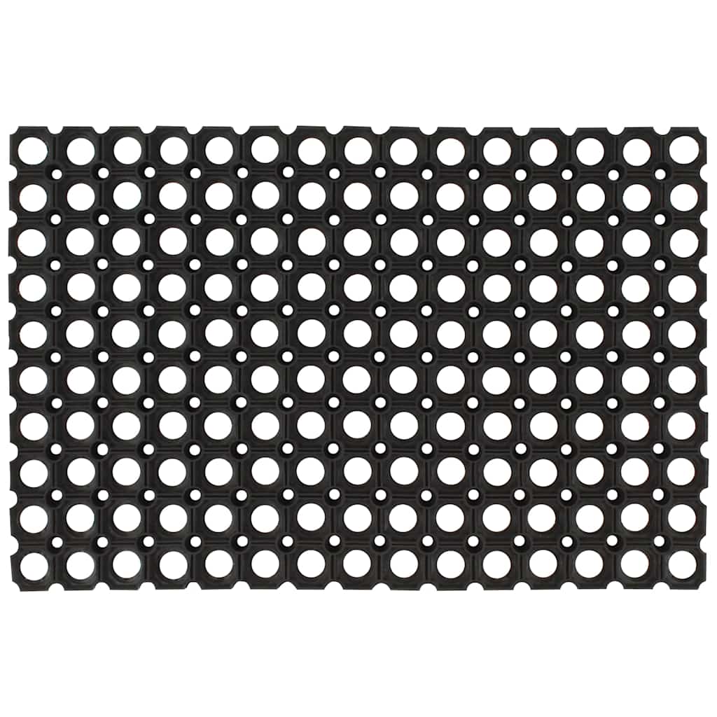 dørmåtte 60x80 cm rektangulær gummi